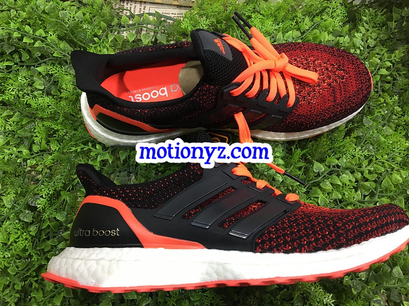 Real Boost Adidas Ultra Boost 2.0 Red Solar